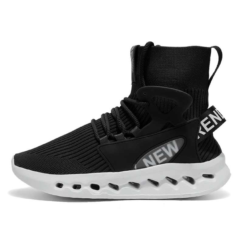 Trendy Men High Top Sock Shoes - Men'S Shoes For Running review and price