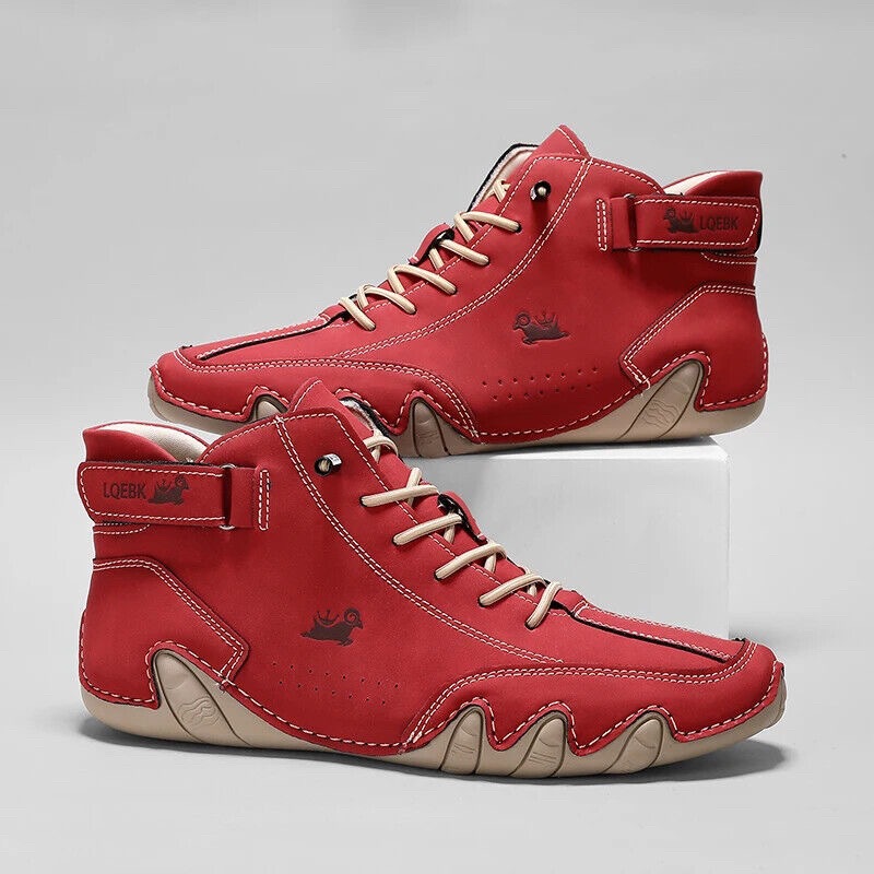Leather Casual Shoes Sneakers  - Men'S Shoes Comfortable Walking review and price