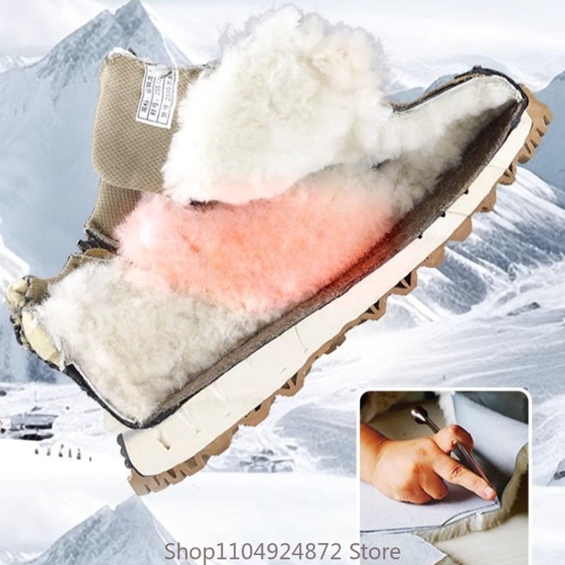 Winter Warm Wool Cotton Shoes  - Men'S Shoes Comfortable Walking review and price