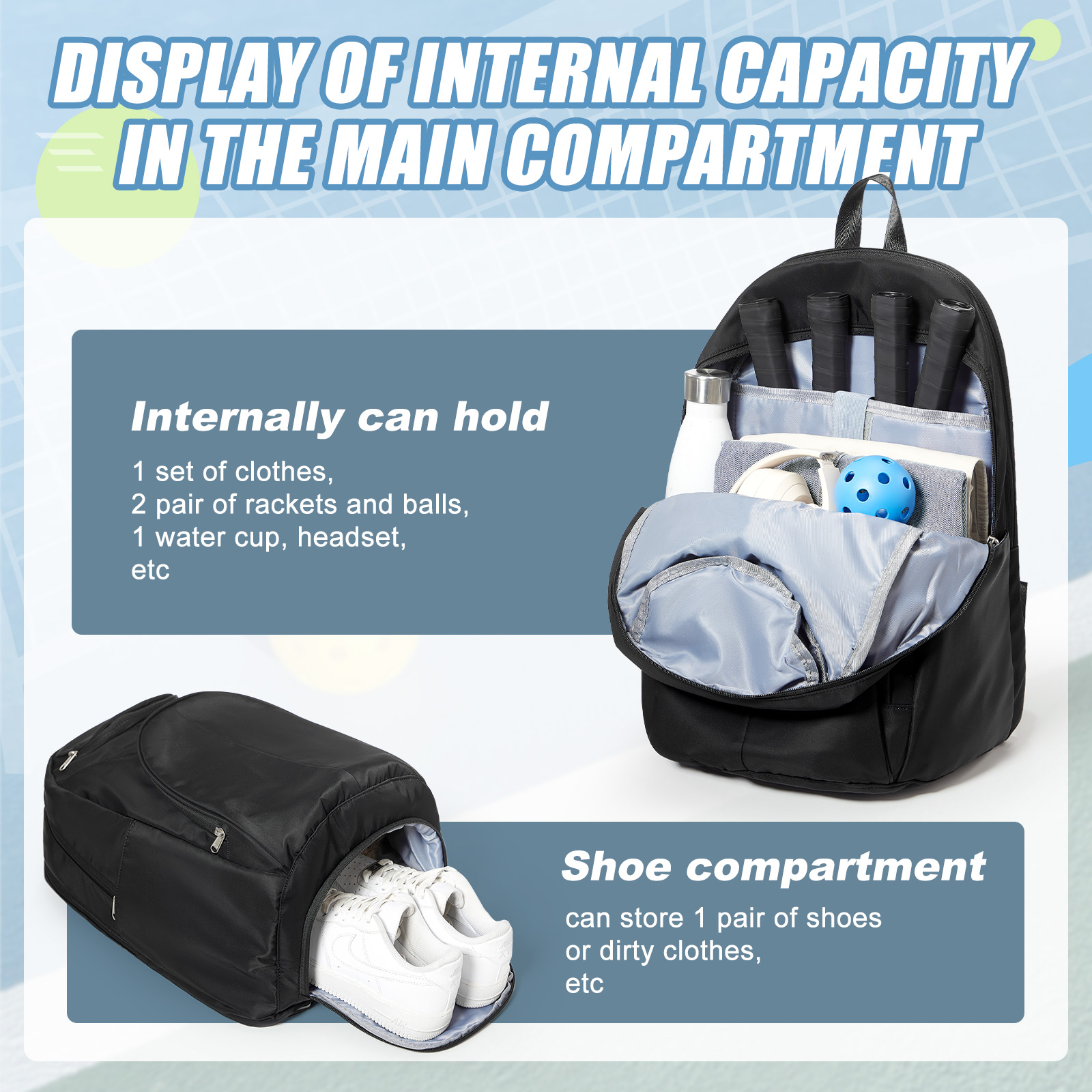 Tennis Bag Tennis Backpack 2 R - Men Shoes Men review and price