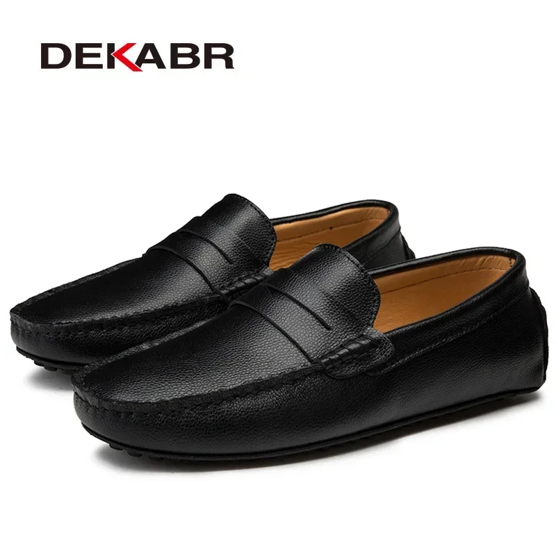 DEKABR Big Size 38~49 Men Loaf - Boat Shoe Leather review and price