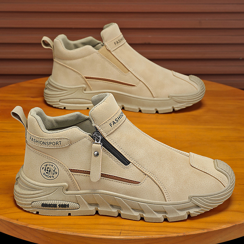 Men's Casual Zipper Closed Sho - Men'S Shoes Comfortable Walking review and price