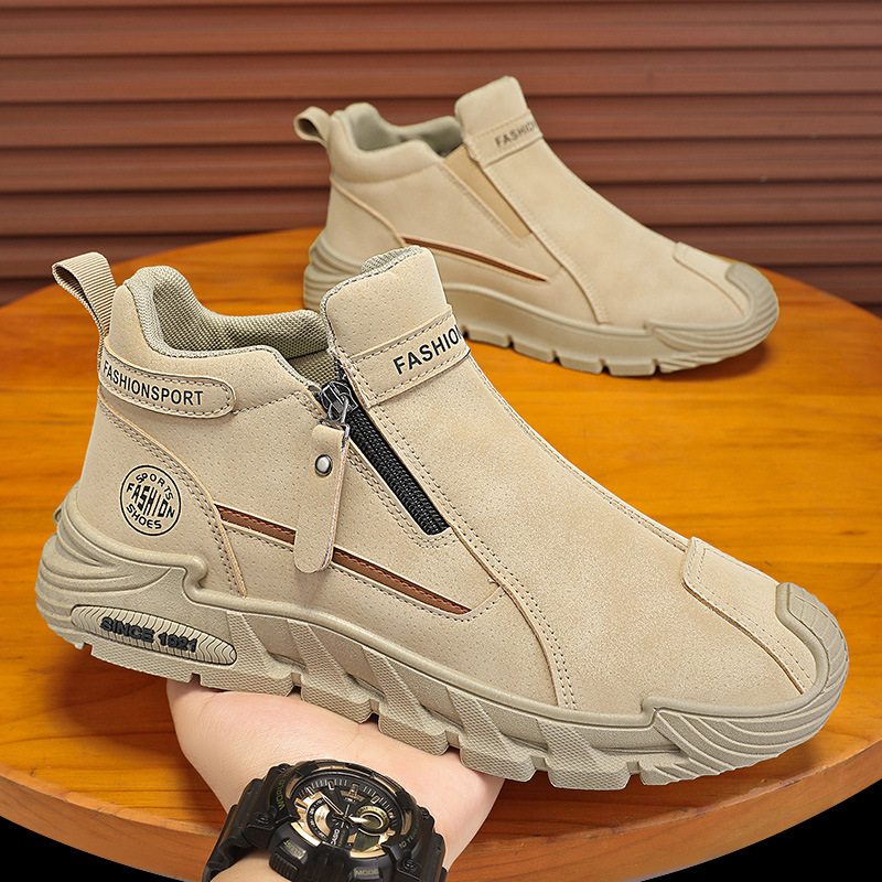 Men's Casual Zipper Closed Sho - Men'S Shoes Comfortable Walking review and price
