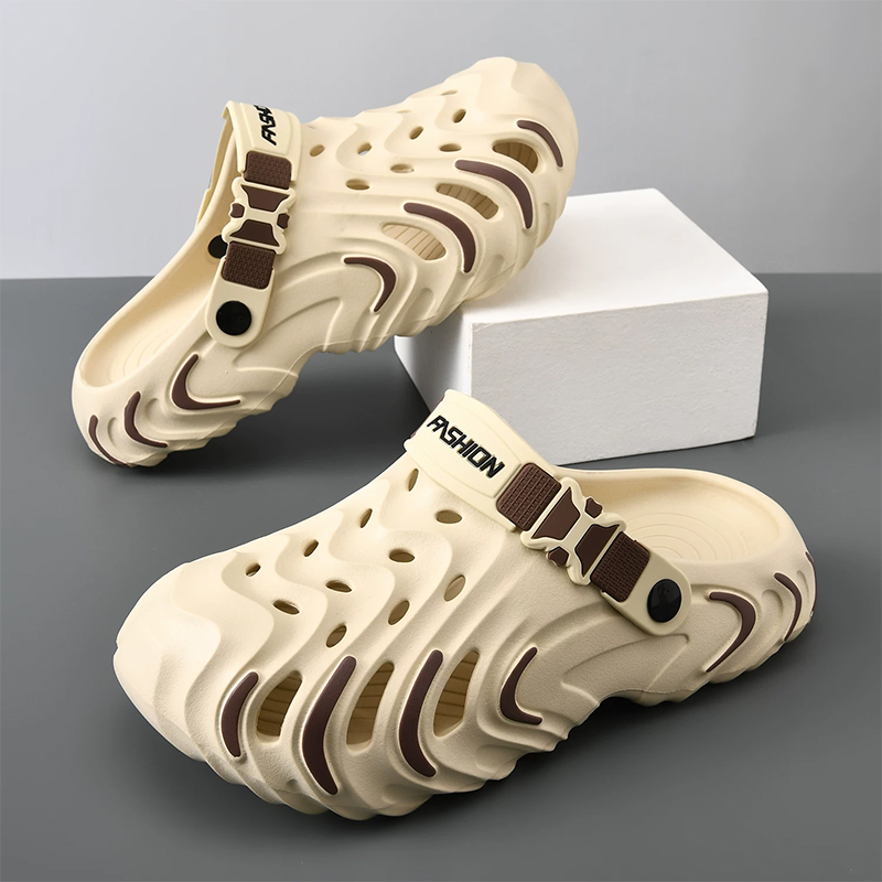 Men Summer EVA Hole Slippers L - Men'S Shoes Comfortable Walking review and price