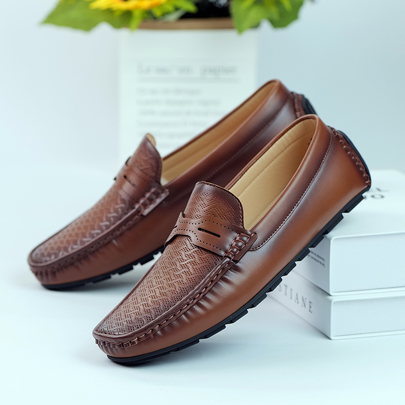 Luxury Brand Man Formal Dress  - Boat Shoe Leather review and price