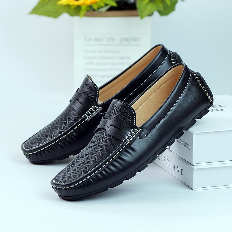 Luxury Brand Man Formal Dress  - Boat Shoe Leather review and price