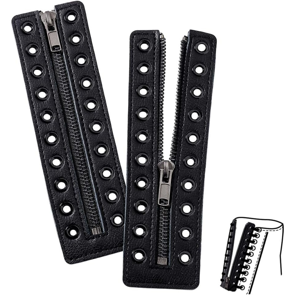 Leather Boot Zipper Inserts 6. - Men Shoes Outlet review and price