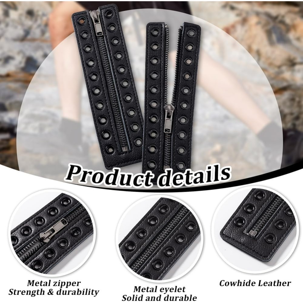 Leather Boot Zipper Inserts 6. - Men Shoes Outlet review and price